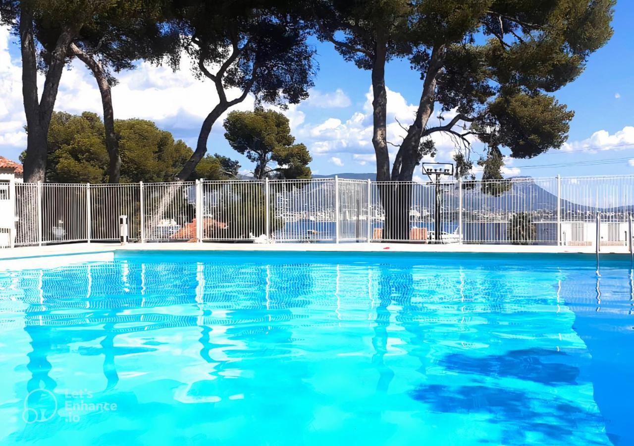 T1 avec Piscine à 300m des Plages pour 4 personnes - Résidence SAINT ELME La Seyne-sur-Mer Exterior foto